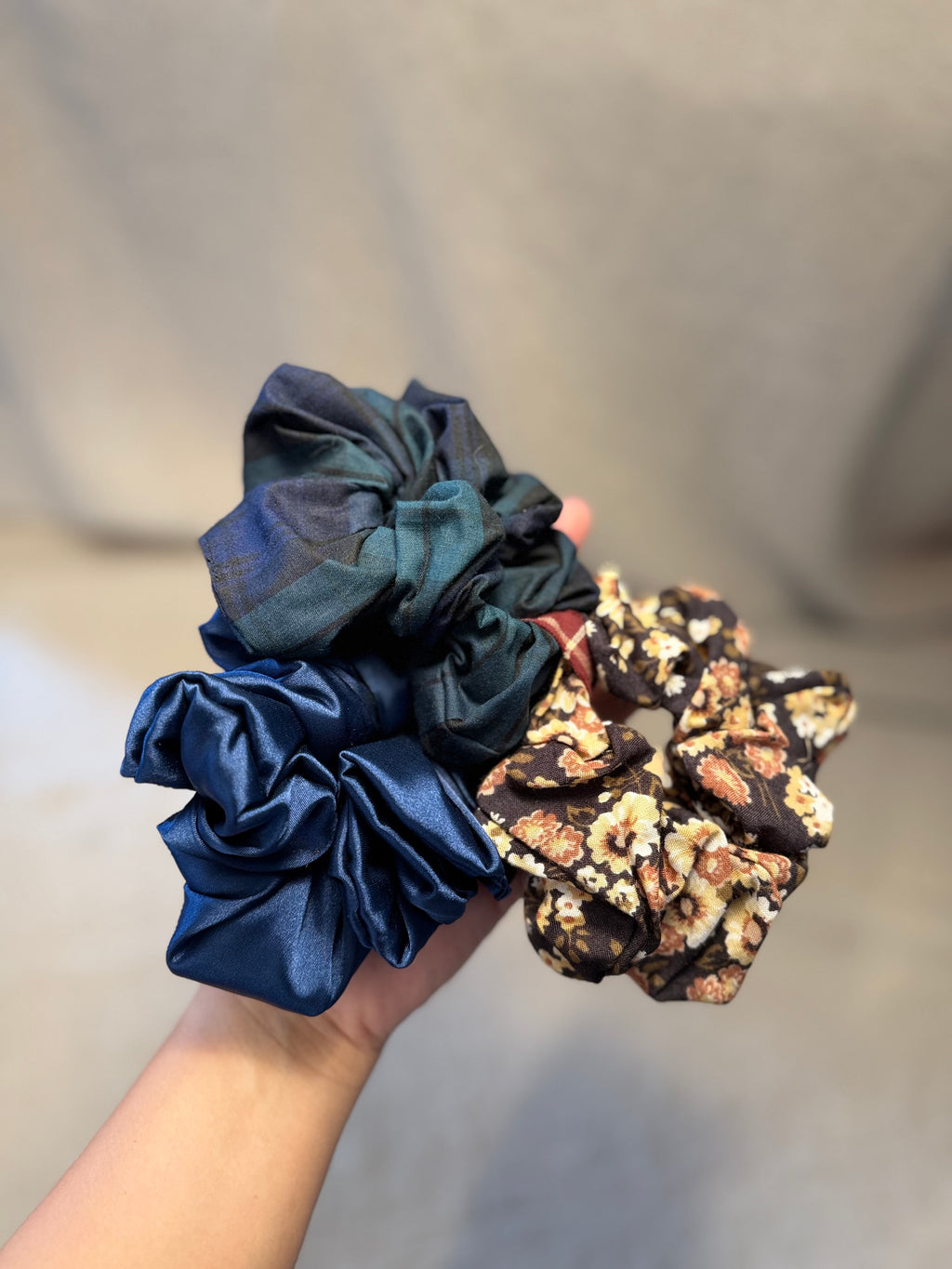 Threaded Scrunchies
