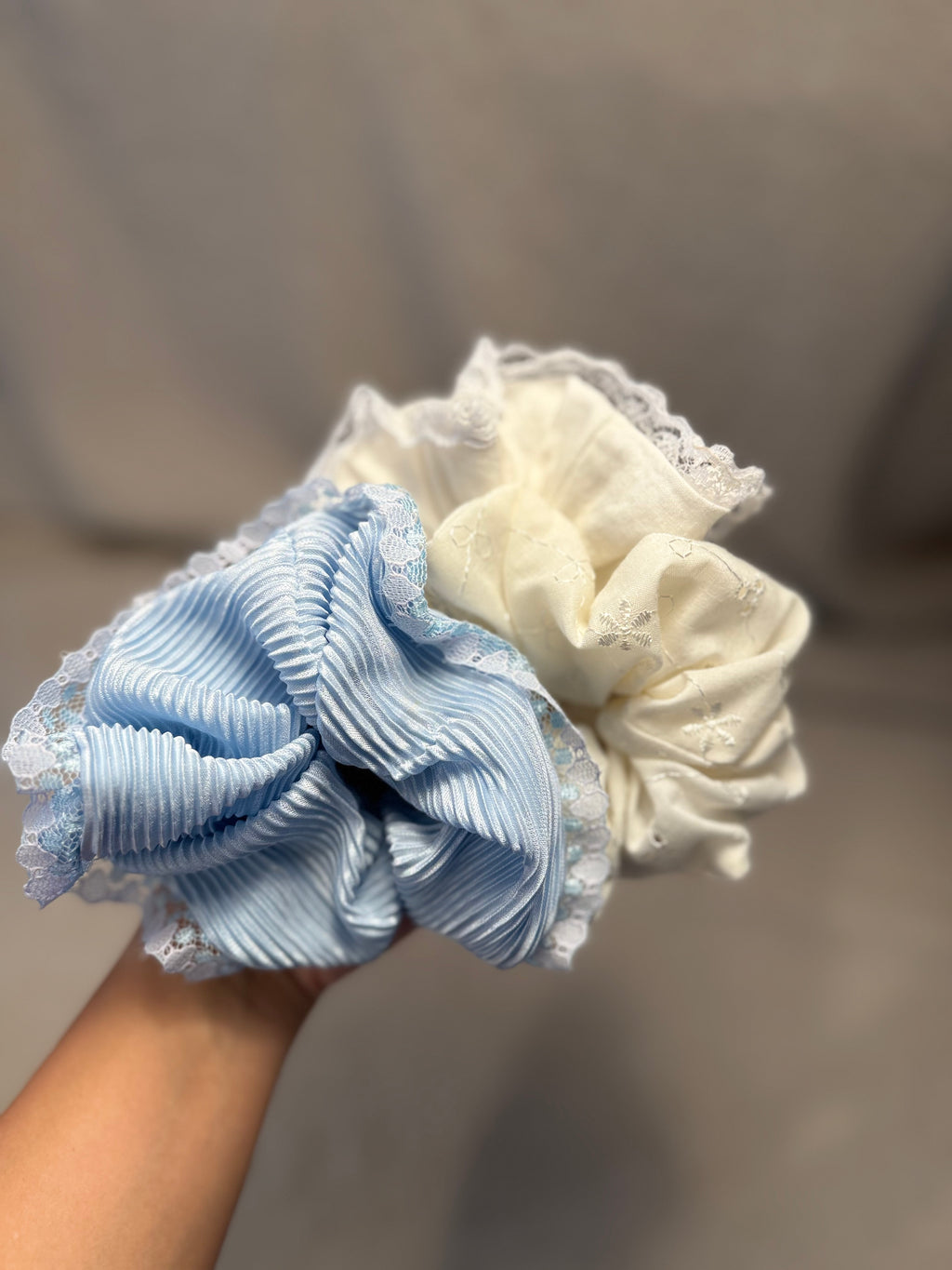 Threaded Scrunchies