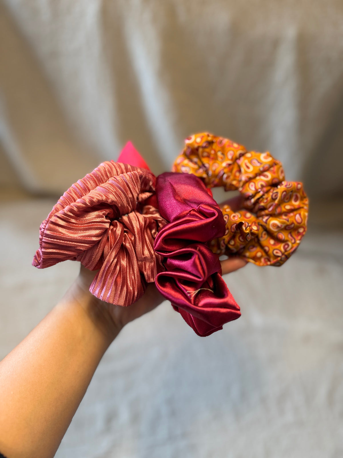 Threaded Scrunchies