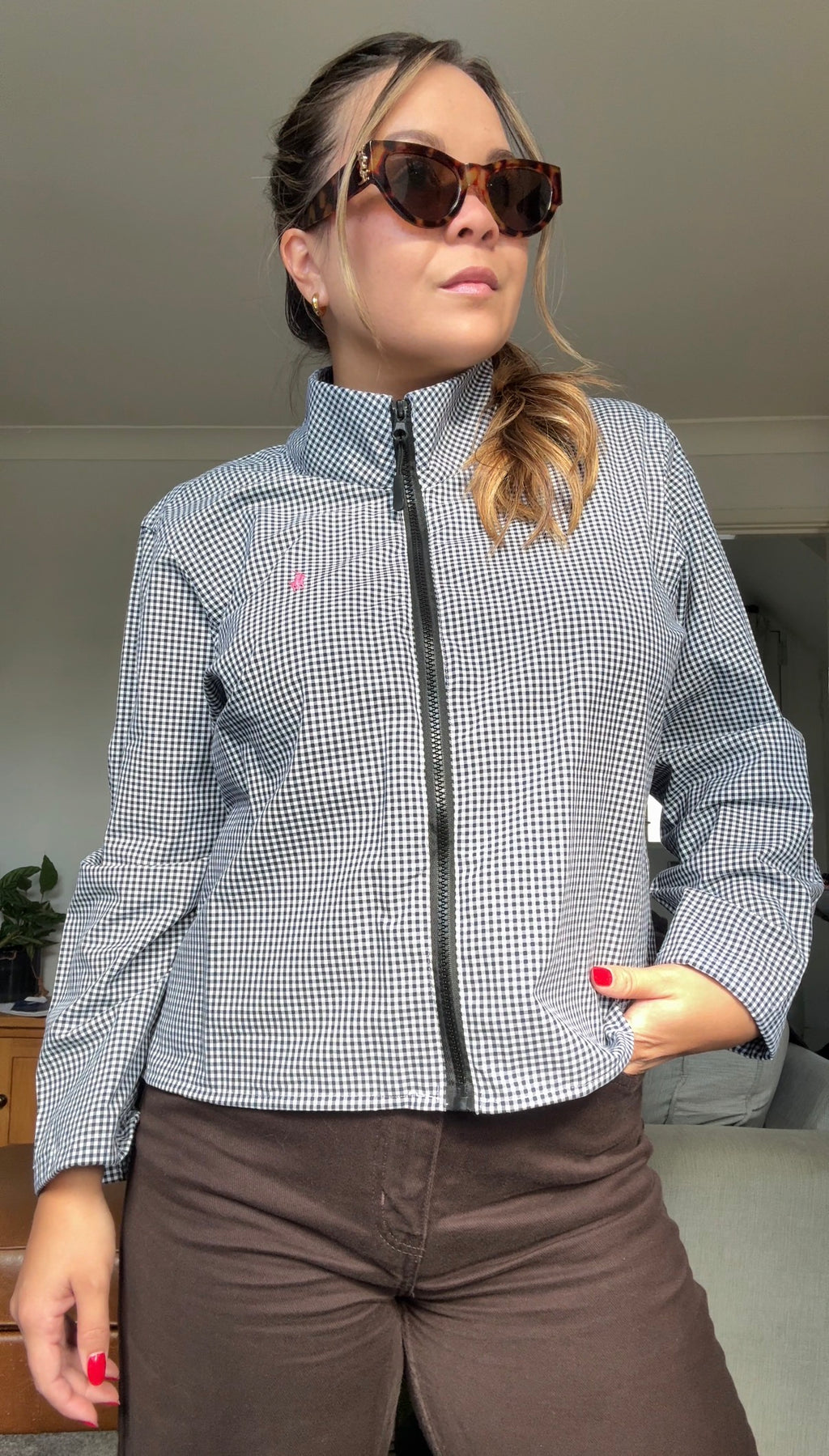 Re/threaded Ralphie Funnel Neck Jacket